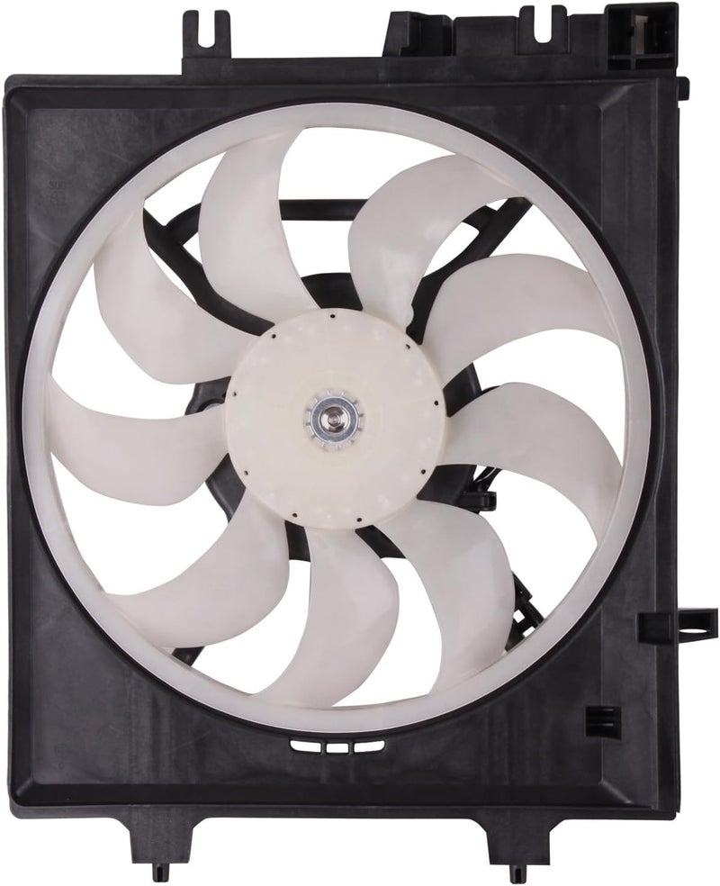 Torcia TYG Upgraded Radiator Cooling Fan Assembly Fit for 2019-2021 Subaru Forester 2.5L LH | 2-Pin | 45122-SJ000 SU3115137 - Image 1